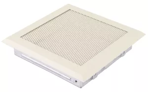 AMSTAL Krbová mřížka 16x16 cm, krémový brokát Parkanex AMSTAL Krbová mřížka 16x16 cm, krémový brokát Parkanex