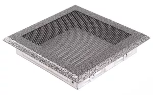 AMSTAL Krbová mřížka 16x16 cm, staré stříbro Parkanex