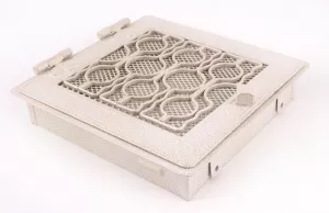 AMSTAL Krbová mřížka STYLOVÁ 21x21 cm, bílá - antik Parkanex