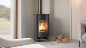 HS FLAMINGO Krbová kamna MASTERFLAMME ® Medie I, černá
