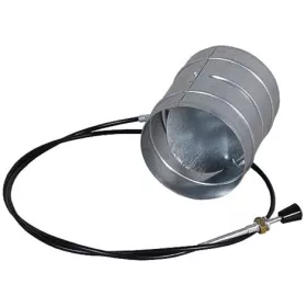 AMSTAL Klapka do hliníkových rozvodů 100 mm, pozink Parkanex
