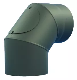 Koleno 90°/180 mm/1,5 mm s čistícím otvorem