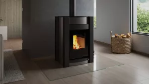 HS FLAMINGO Krbová kamna AQUAFLAM VARIO ® KALMAR 11/5kW šedá