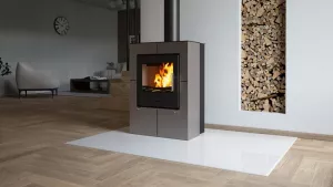 HS FLAMINGO Krbová kamna FLAMINGO ® EVENES šedá
