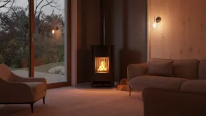 HS FLAMINGO Krbová kamna MASTERFLAMME ® Grande I, černá