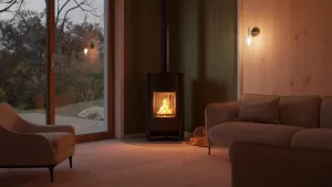HS FLAMINGO Krbová kamna MASTERFLAMME ® Grande I, černá