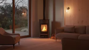 HS FLAMINGO Krbová kamna MASTERFLAMME ® Grande I, šedá
