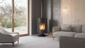 HS FLAMINGO Krbová kamna MASTERFLAMME ® Grande II, černá