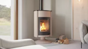 HS FLAMINGO Krbová kamna MASTERFLAMME ® Grande II, krémová