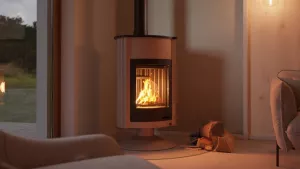 HS FLAMINGO Krbová kamna MASTERFLAMME ® Grande II, krémová
