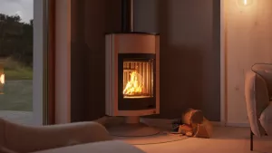 HS FLAMINGO Krbová kamna MASTERFLAMME ® Grande II, krémová