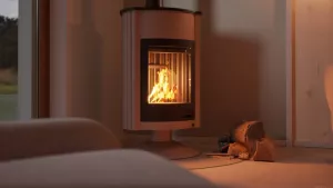 HS FLAMINGO Krbová kamna MASTERFLAMME ® Grande II, krémová