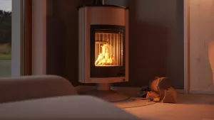 HS FLAMINGO Krbová kamna MASTERFLAMME ® Grande II, krémová