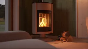 HS FLAMINGO Krbová kamna MASTERFLAMME ® Grande II, krémová