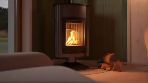 HS FLAMINGO Krbová kamna MASTERFLAMME ® Grande II, šedá