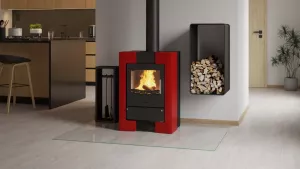HS FLAMINGO Krbová kamna FLAMINGO ® ESPO II červená