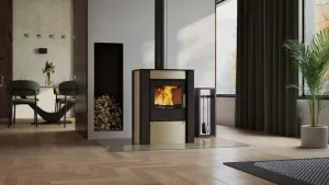 HS FLAMINGO Krbová kamna FLAMINGO ® AMOS krémová