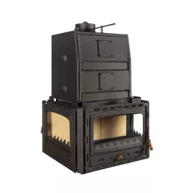 Krbová vložka s teplovodním výměníkem PRITY 3C W35 Krbová vložka s teplovodním výměníkem PRITY 3C W35