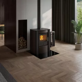 HS FLAMINGO Krbová kamna FLAMINGO ® AMOS hnědá - sametová