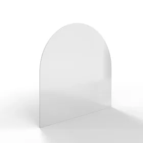 HS FLAMINGO Sklo pod kamna - Oblouk 1000x1000 mm / R500 / 6 mm