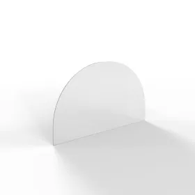 HS FLAMINGO Sklo pod kamna - Oblouk 700x450 mm / R350 / 6 mm