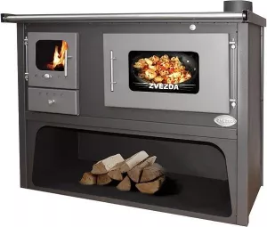 Sporák na tuhá paliva s výměníkem ZVEZDA CLASSIC MAXI VR 10, pravá Sporák na tuhá paliva s výměníkem ZVEZDA CLASSIC MAXI VR 10, pravá