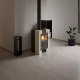 Sklo pod kamna - FLAMINGO Kapka 1100x1100 mm, fazeta, / 6 mm HS Flamingo