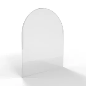 Sklo pod kamna - FLAMINGO Oblouk 1000x1200 mm, fazeta / R500 / 6 mm