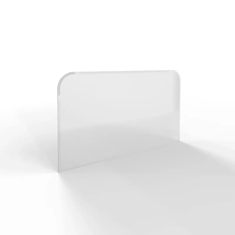 Sklo pod kamna - FLAMINGO Oblouk 1100x600 mm, fazeta / 2xR100 / 6 mm HS Flamingo