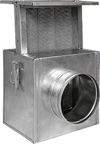 AMSTAL Filtr k ventilátoru / do rozvodů teplého vzduchu 125 mm